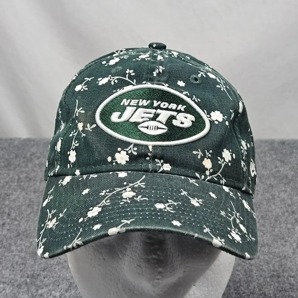 New Era New York Jets‎ Floral Strapback Hat Adjustable